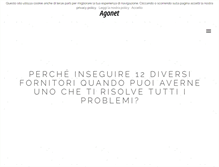 Tablet Screenshot of agonet.it